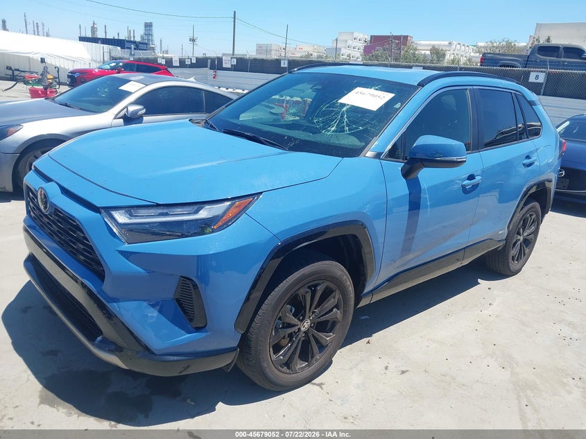 2025 TOYOTA RAV4 HYBRID auction photo 2