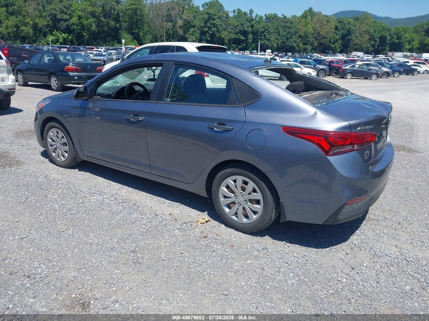 Vin: 3kpc24a61le122377, lot: 46177662, hyundai accent se 20203