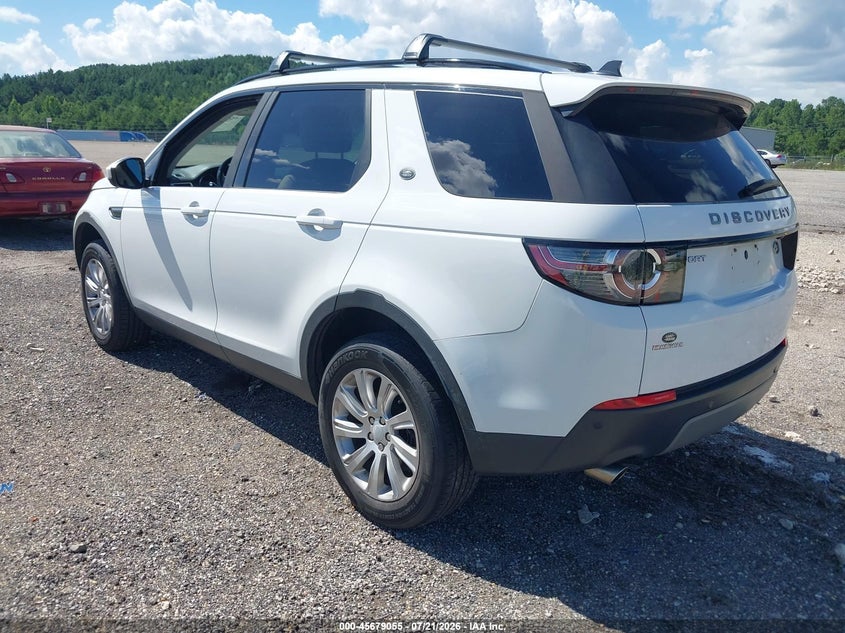 2016 Land Rover Discovery Sport Se VIN: SALCP2BG8GH553627 Lot: 45679055