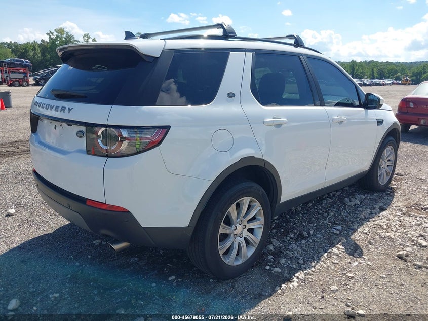 2016 Land Rover Discovery Sport Se VIN: SALCP2BG8GH553627 Lot: 45679055