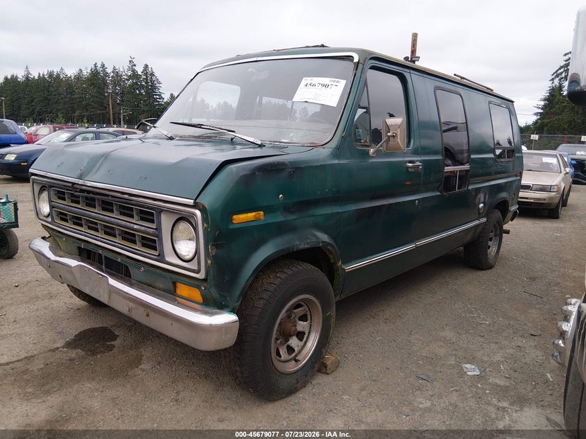 1978 FORD ECONOLINE VAN auction photo 2