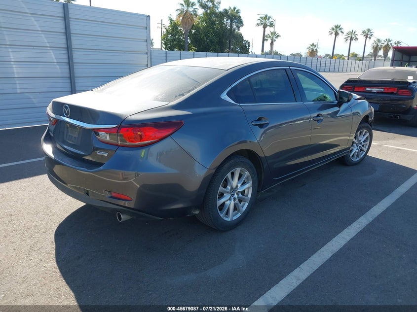 Vin: jm1gj1u58g1479991, lot: 46177696, mazda mazda6 i sport 20164