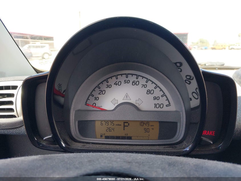 2010 Smart Fortwo Passion/Pure VIN: WMEEJ3BA0AK378014 Lot: 45679088