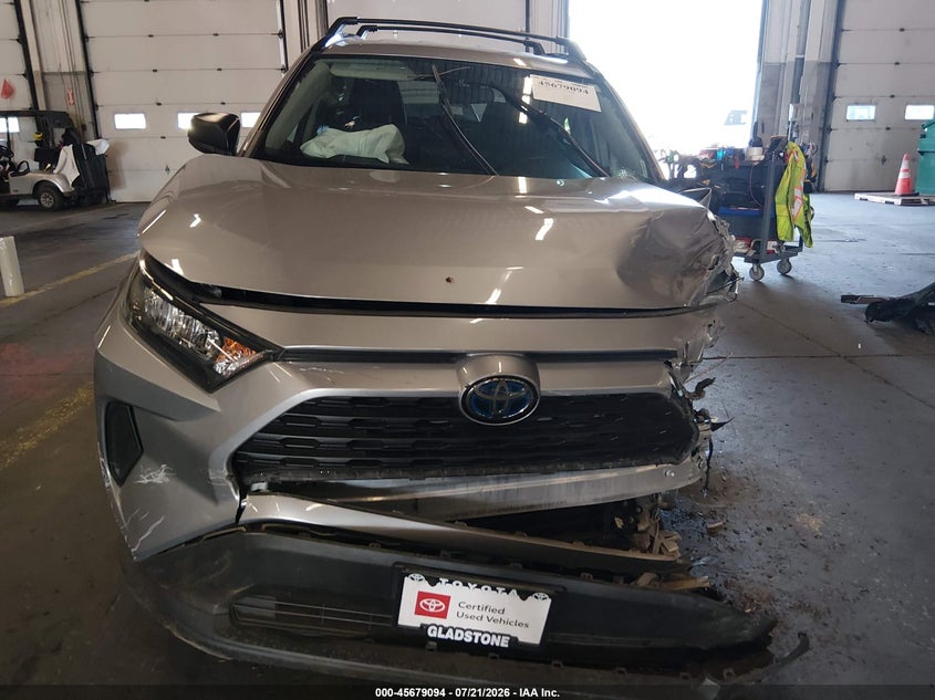 2021 Toyota Rav4 Hybrid Le VIN: 4T3L6RFV2MU029097 Lot: 45679094