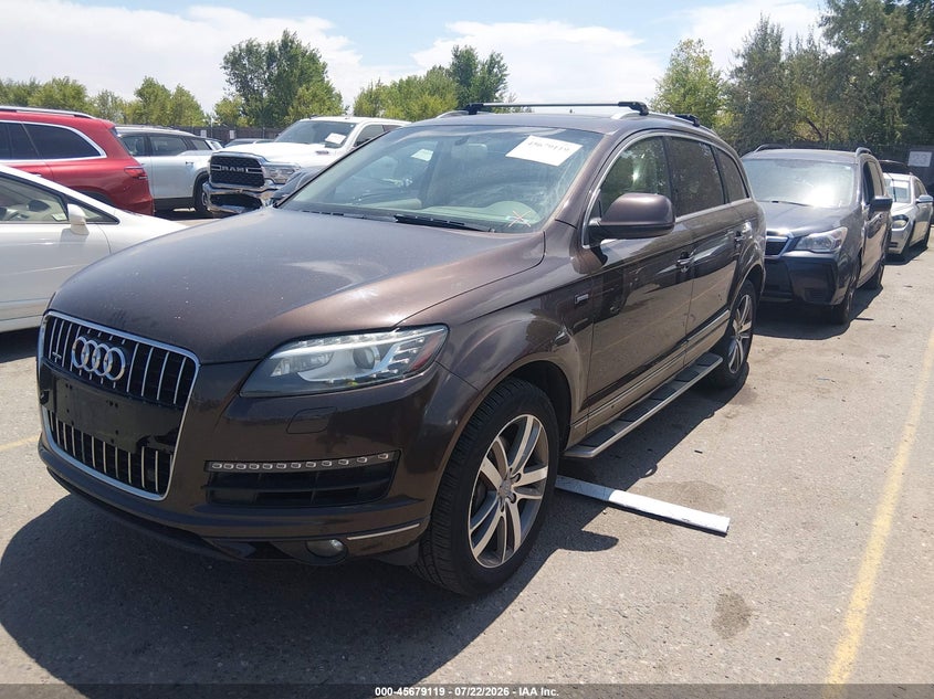 Vin: wa1lgafe6fd025028, lot: 46177728, audi q7 3.0t premium 20152