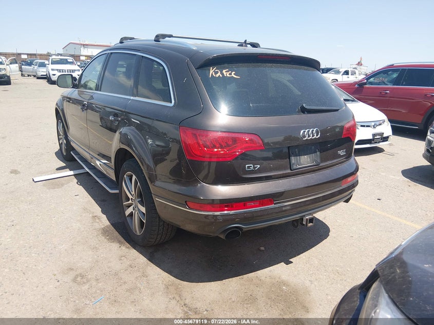 Vin: wa1lgafe6fd025028, lot: 46177728, audi q7 3.0t premium 20153