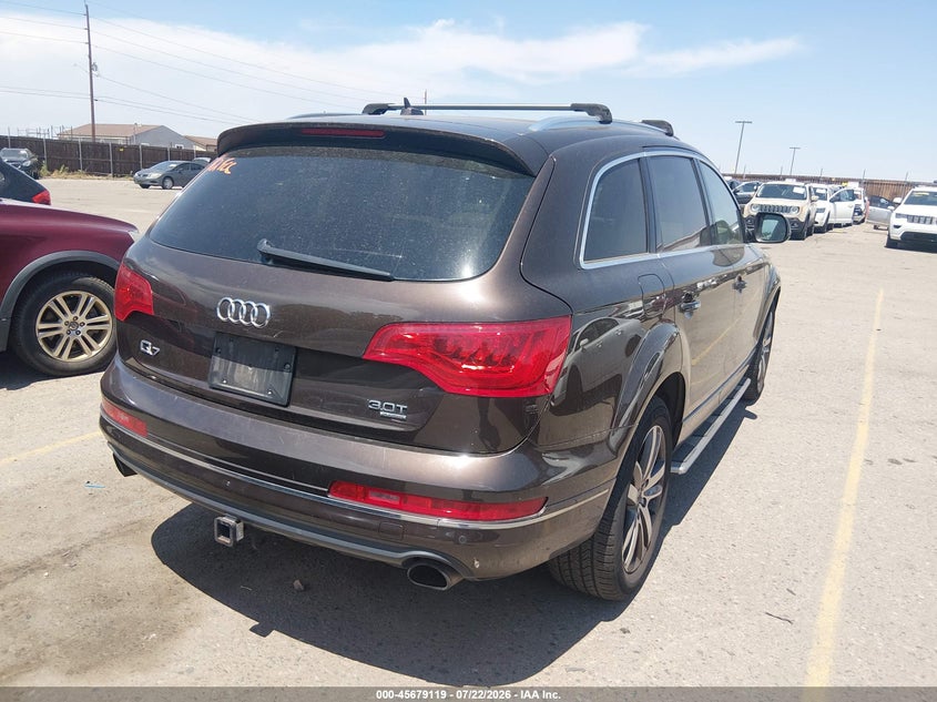 Vin: wa1lgafe6fd025028, lot: 46177728, audi q7 3.0t premium 20154
