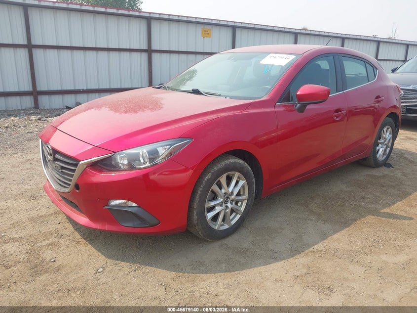 Vin: 3mzbm1k79gm268644, lot: 46177749, mazda mazda3 i sport 20162