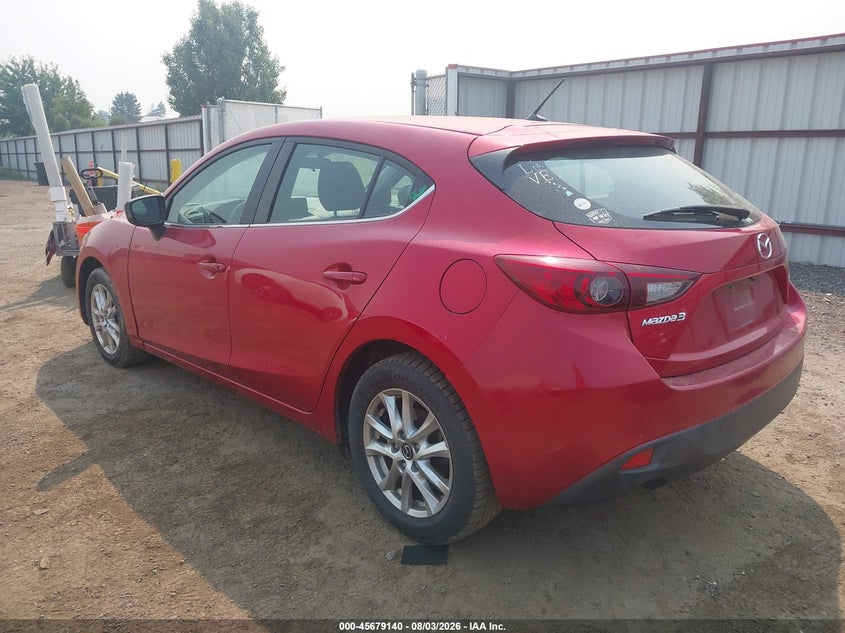 Vin: 3mzbm1k79gm268644, lot: 46177749, mazda mazda3 i sport 20163