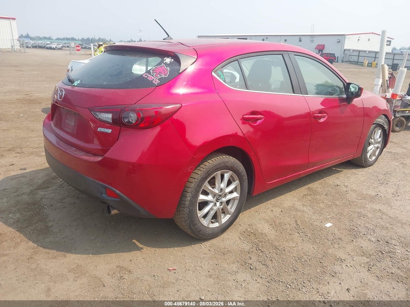 Vin: 3mzbm1k79gm268644, lot: 46177749, mazda mazda3 i sport 20164