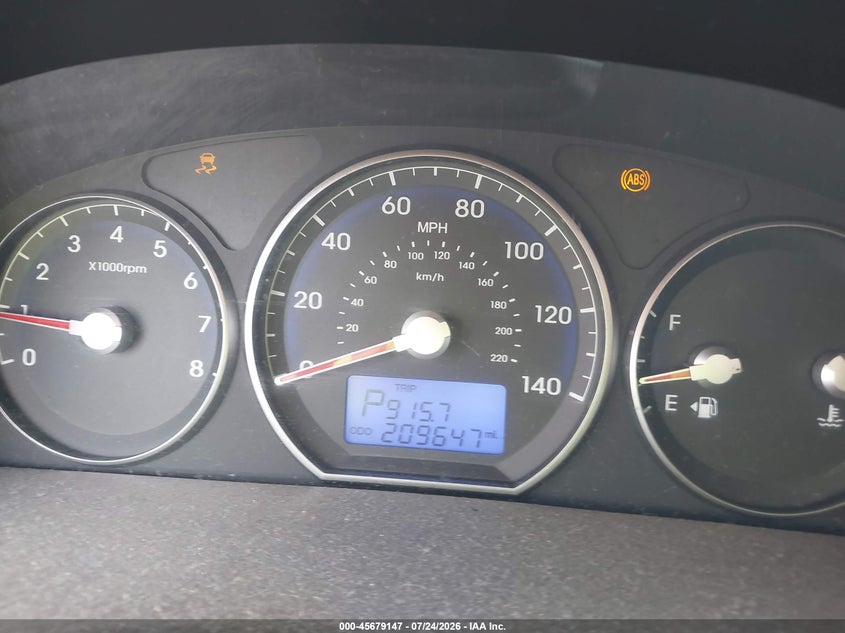 2011 HYUNDAI SANTA FE auction photo 7
