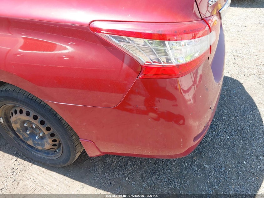 NISSAN SENTRA 2013 VIN 3N1AB7AP8DL710326