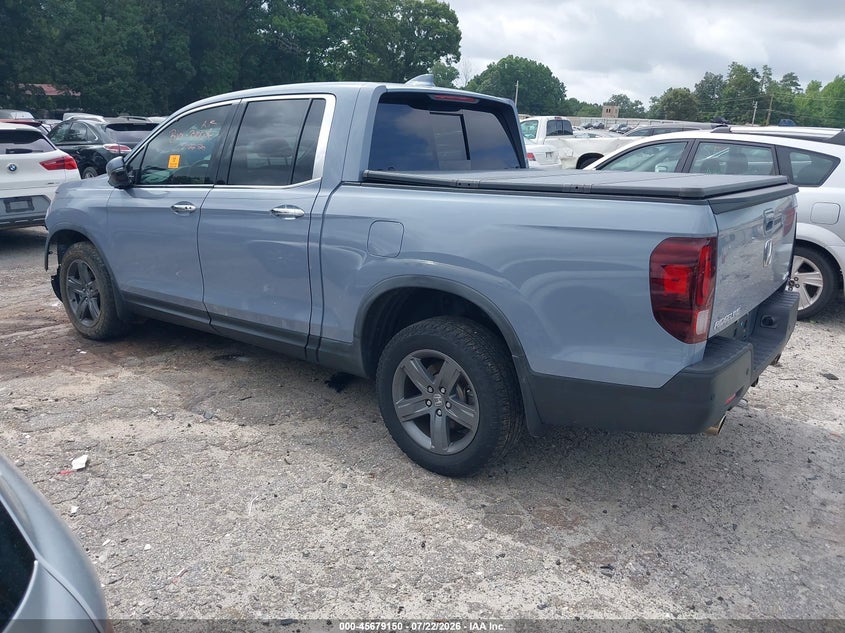 Vin: 5fpyk3f73nb031732, lot: 46177759, honda ridgeline rtl-e 20223
