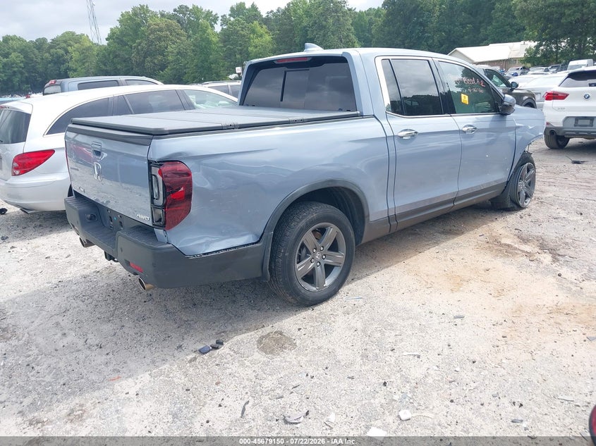 Vin: 5fpyk3f73nb031732, lot: 46177759, honda ridgeline rtl-e 20224