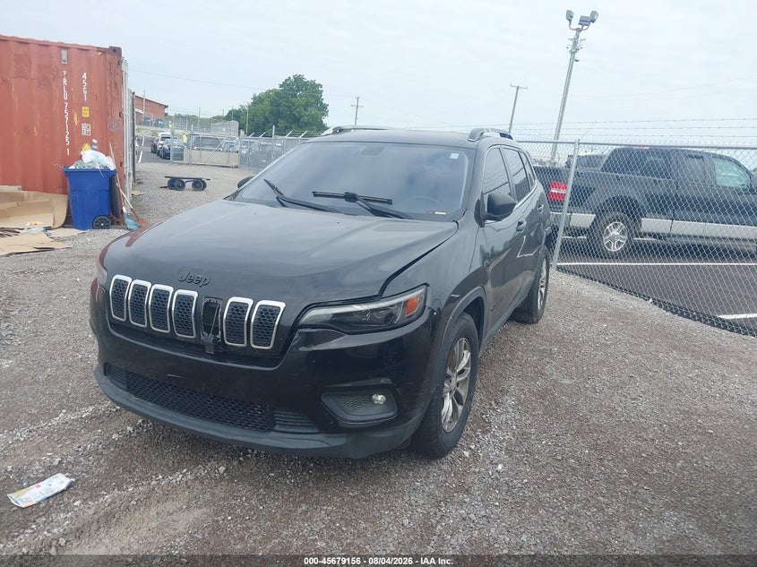 2019 Jeep Cherokee, Обычный износ, IAAI, VIN 1C4PJLLB3KD110255 — фото 2