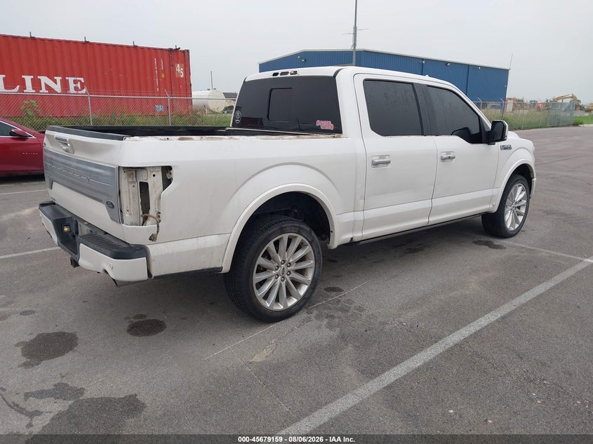 Vin: 1ftew1eg0kfa14819, lot: 46177768, ford f-150 limited 20194