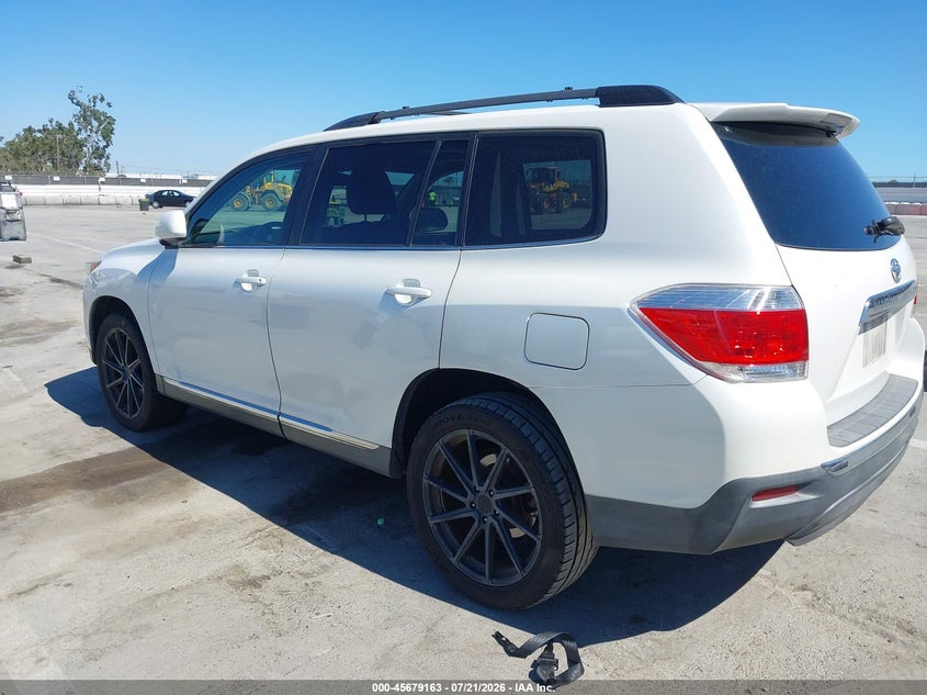 Vin: 5tdzk3ehxbs049269, lot: 46177772, toyota highlander se v6 20113