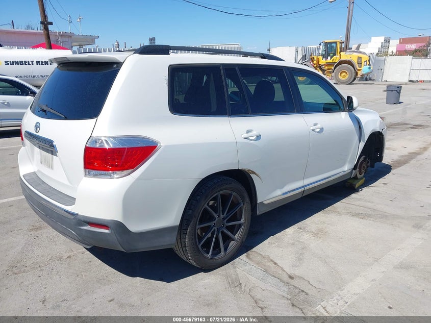 Vin: 5tdzk3ehxbs049269, lot: 46177772, toyota highlander se v6 20114