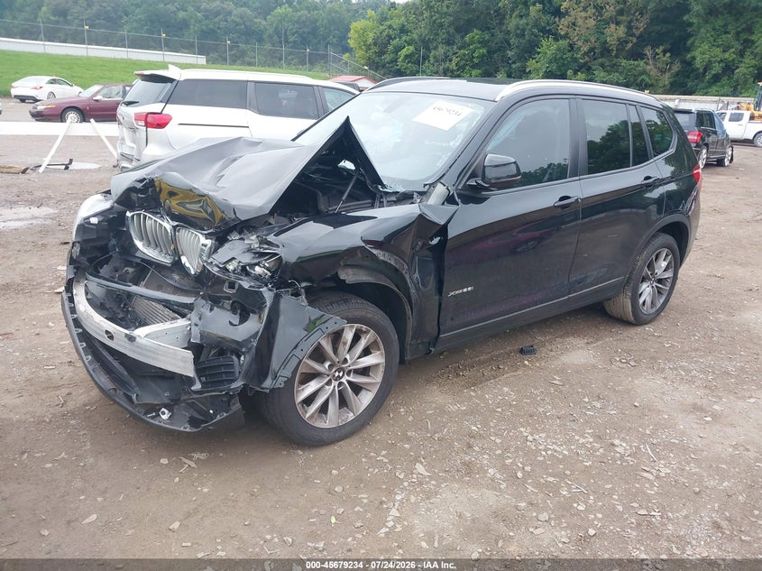 Vin: 5uxwx9c59h0t13818, lot: 46177843, bmw x3 xdrive28i 20172
