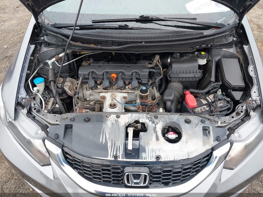 2013 Honda Civic Ex-L VIN: 19XFB2F91DE265142 Lot: 45679245