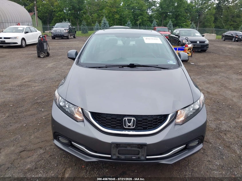 2013 Honda Civic Ex-L VIN: 19XFB2F91DE265142 Lot: 45679245