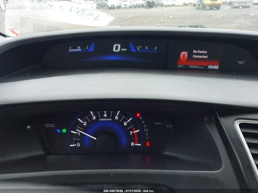 2013 Honda Civic Ex-L VIN: 19XFB2F91DE265142 Lot: 45679245