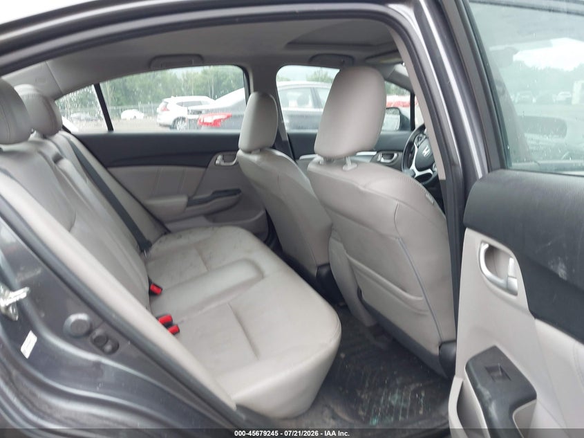 2013 Honda Civic Ex-L VIN: 19XFB2F91DE265142 Lot: 45679245