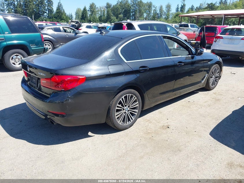 Vin: wbajb1c51kb375363, lot: 46177869, bmw 530e xdrive iperformance 20194