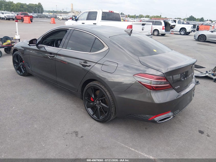 2023 Genesis G70 3.3T Awd VIN: KMTG54TEXPU116101 Lot: 45679265