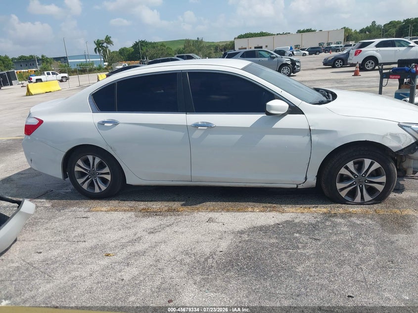 2014 HONDA ACCORD SEDAN 2.4L I4 FI DOHC 16V NF4
