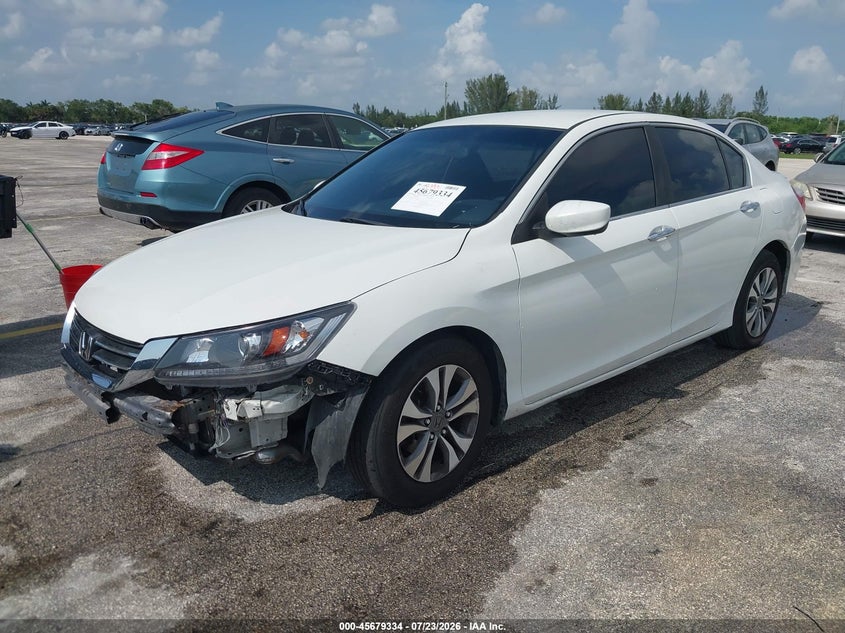 2014 HONDA ACCORD SEDAN 2.4L I4 FI DOHC 16V NF4