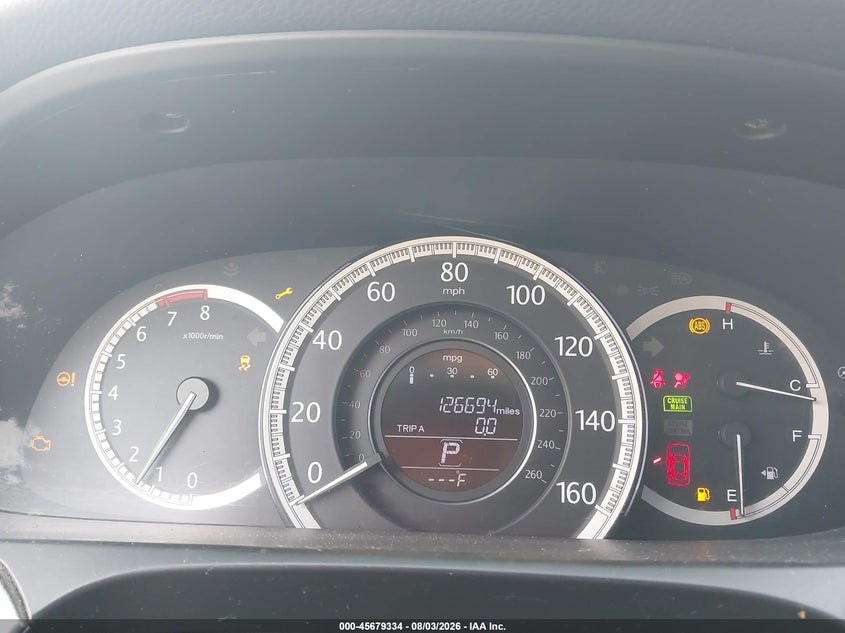 2014 HONDA ACCORD SEDAN 2.4L I4 FI DOHC 16V NF4