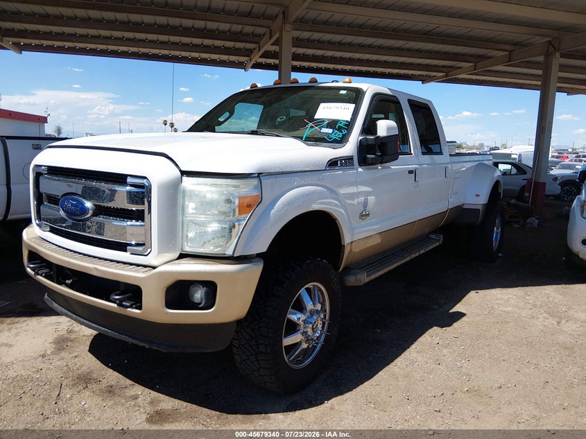 2014 Ford F350, Звичайний знос, IAAI, VIN 1FT8W3DT9EEB22177 — фото 2