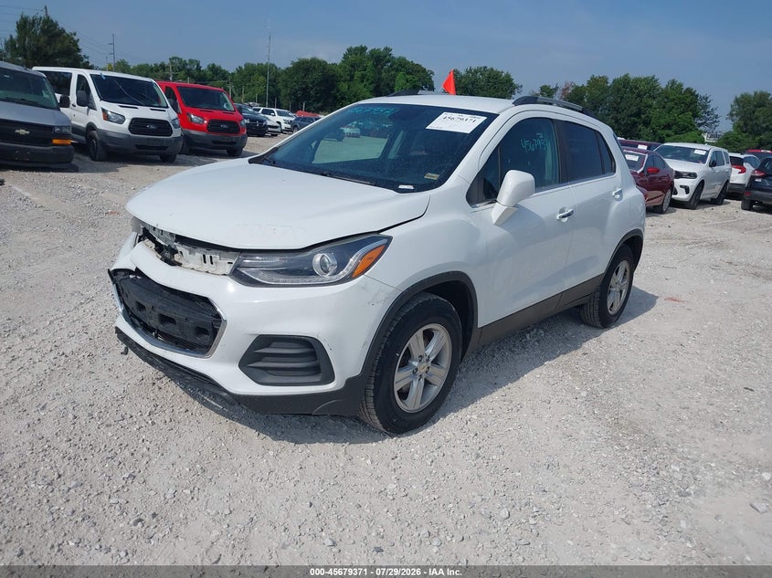 Vin: kl7cjlsbxkb765778, lot: 46177979, chevrolet trax lt 20192