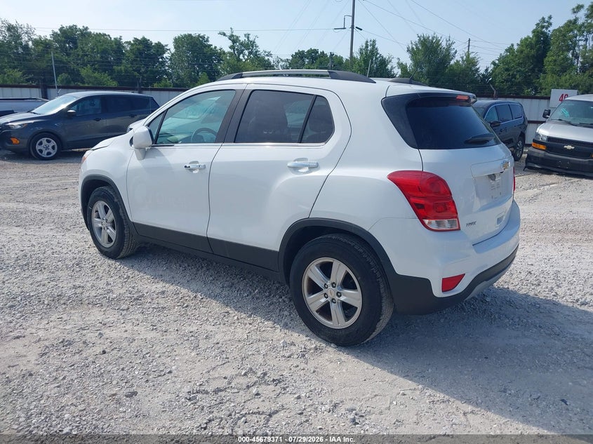 Vin: kl7cjlsbxkb765778, lot: 46177979, chevrolet trax lt 20193