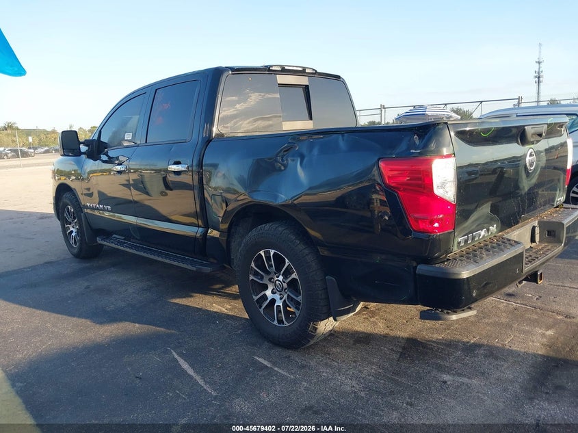 Vin: 1n6aa1ef0ln503391, lot: 46178011, nissan titan sv 4x2 20203