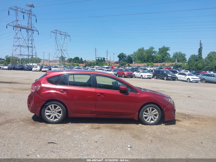 2015 Subaru Impreza 2.0I Premium VIN: JF1GPAC64F8205367 Lot: 45679407