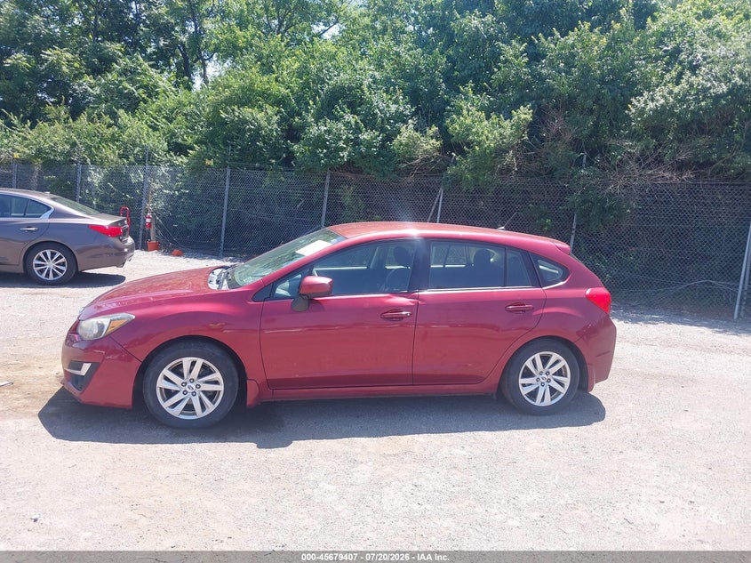 2015 Subaru Impreza 2.0I Premium VIN: JF1GPAC64F8205367 Lot: 45679407