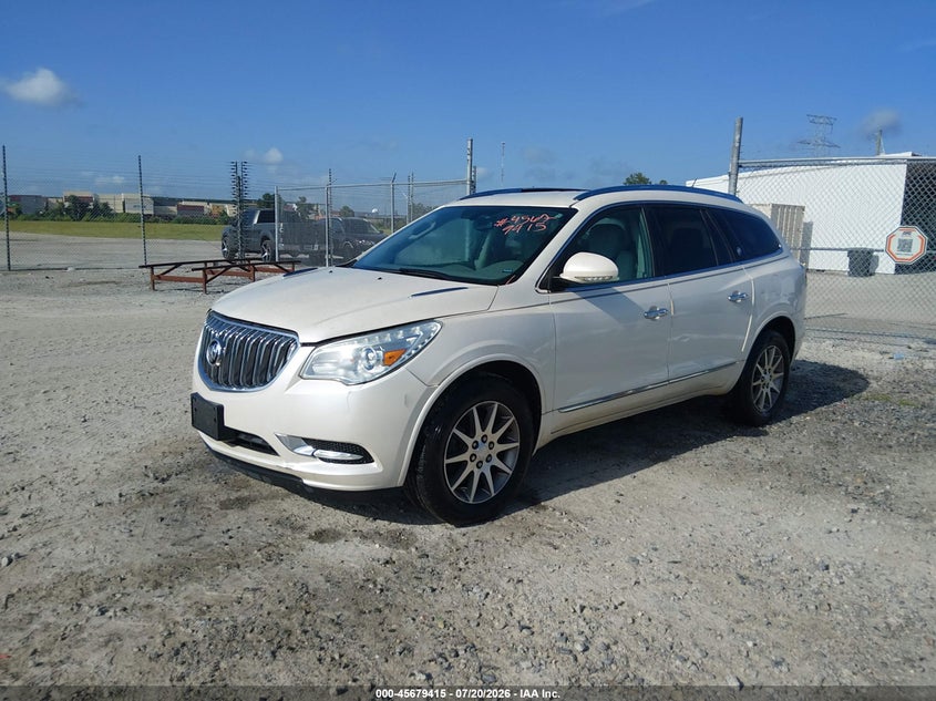 Vin: 5gakrckd6dj150938, lot: 46178024, buick enclave leather 20132
