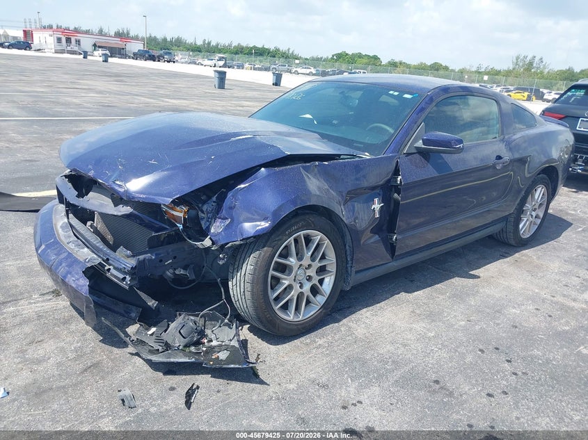 2012 Ford Mustang V6 Premium VIN: 1ZVBP8AMXC5231710 Lot: 45679425