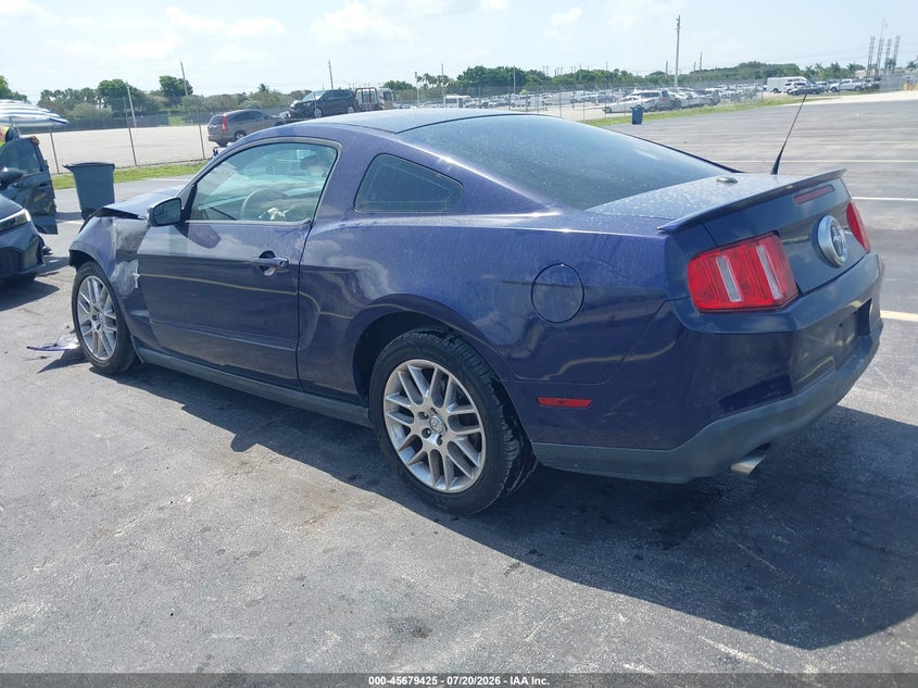 2012 Ford Mustang V6 Premium VIN: 1ZVBP8AMXC5231710 Lot: 45679425