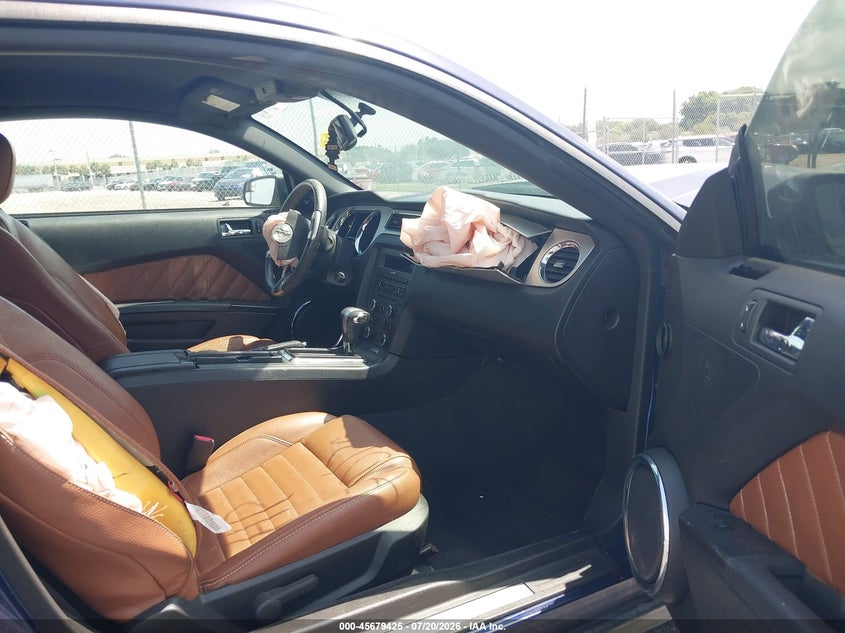 2012 Ford Mustang V6 Premium VIN: 1ZVBP8AMXC5231710 Lot: 45679425