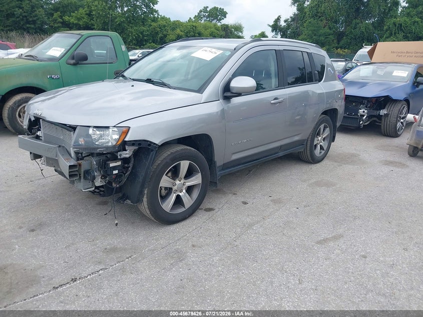 Vin: 1c4njdeb6gd709197, lot: 46178035, jeep compass high altitude edition 20162