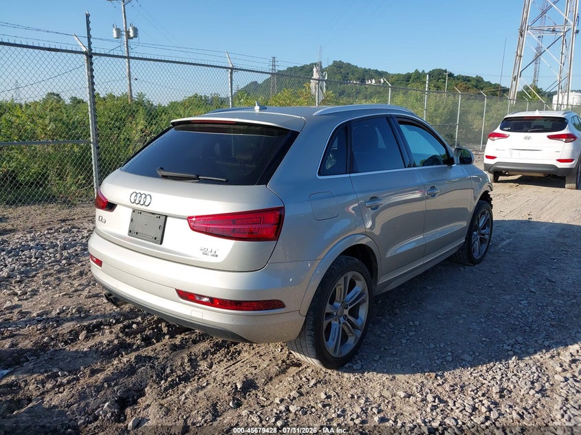 Vin: wa1jccfs0hr011975, lot: 46178037, audi q3 2.0t premium 20174