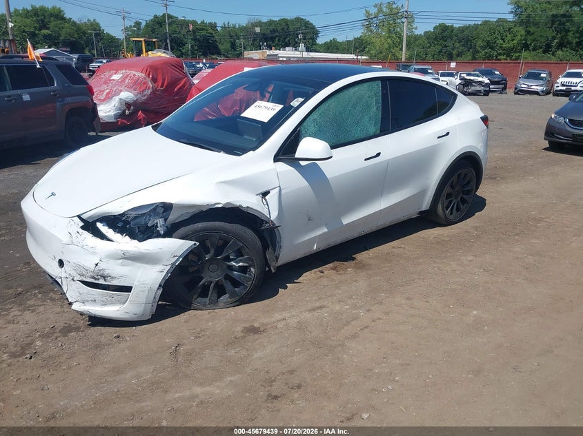 2023 Tesla Model Y Awd/Long Range Dual Motor All-Wheel Drive VIN: 7SAYGDEE5PA065500 Lot: 45679439