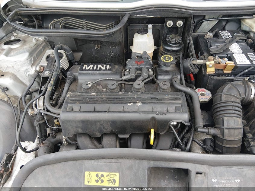 2003 Mini Cooper VIN: WMWRC33463TE17074 Lot: 45679446