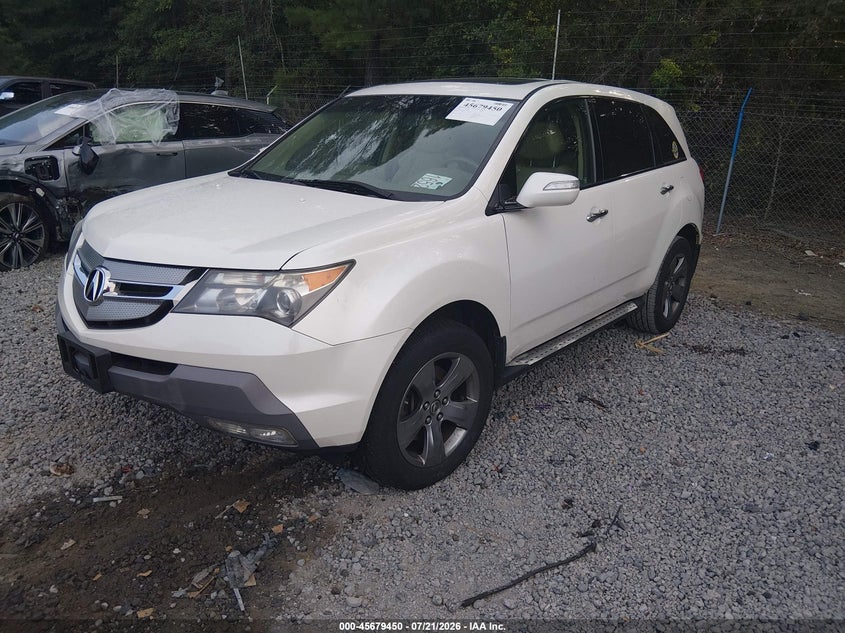 2008 Acura Mdx Sport Package VIN: 2HNYD288X8H545511 Lot: 45679450