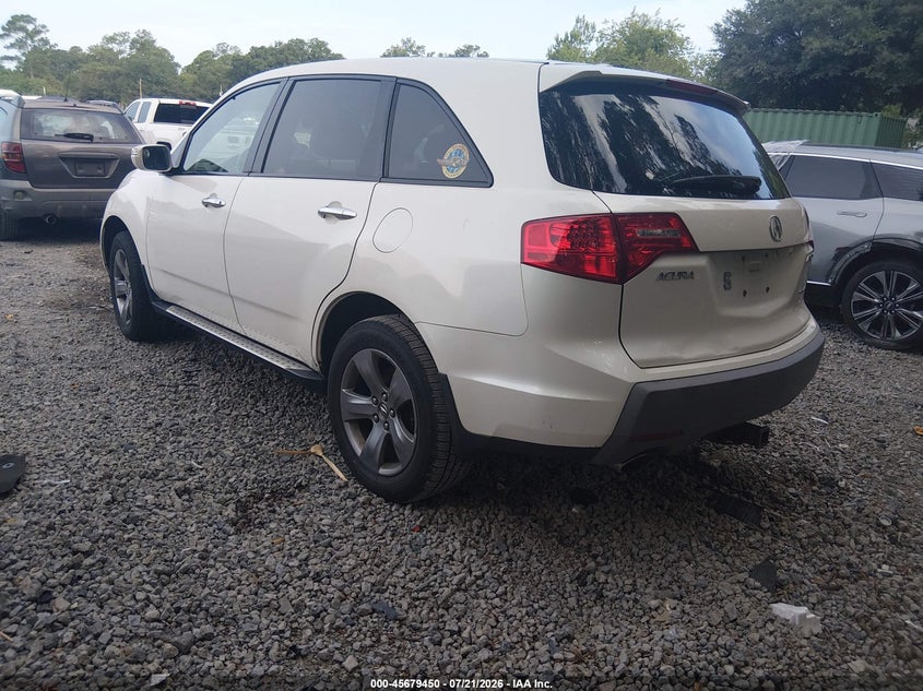 2008 Acura Mdx Sport Package VIN: 2HNYD288X8H545511 Lot: 45679450