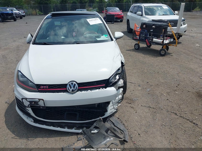 2017 Volkswagen Golf Gti Autobahn 4-Door/S 4-Door/Se 4-Door/Sport 4-Door VIN: 3VW447AU0HM052587 Lot: 45679452