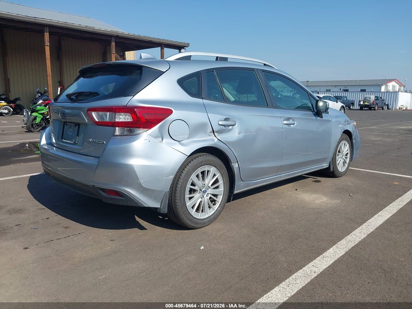 2018 Subaru Impreza 2.0I Premium VIN: 4S3GTAB62J3750772 Lot: 45679464
